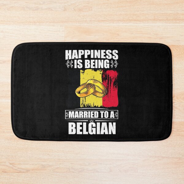 Item preview, Happiness Is Being Married To A Belgian  designed and sold by GabbyKash.