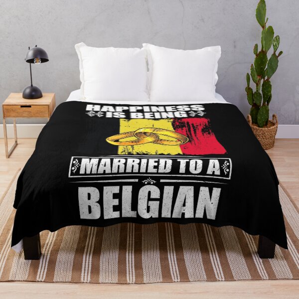 Item preview, Happiness Is Being Married To A Belgian  designed and sold by GabbyKash.