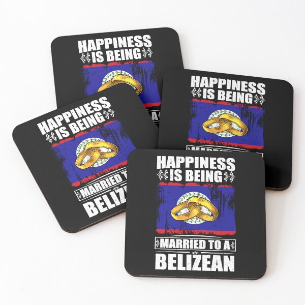 Item preview, Happiness Is Being Married To A Belizean  designed and sold by GabbyKash.
