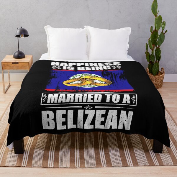 Item preview, Happiness Is Being Married To A Belizean  designed and sold by GabbyKash.