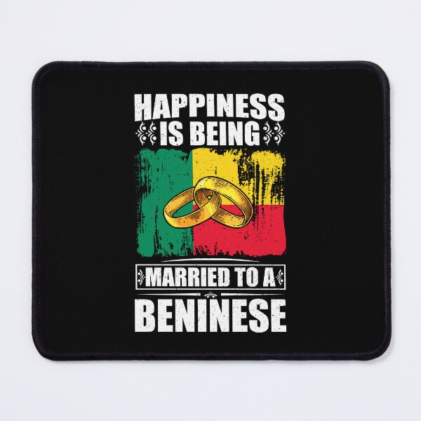 Item preview, Happiness Is Being Married To A Beninese  designed and sold by GabbyKash.