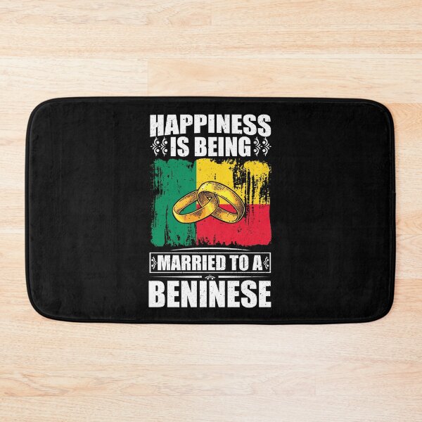 Item preview, Happiness Is Being Married To A Beninese  designed and sold by GabbyKash.