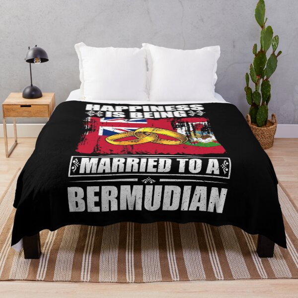 Item preview, Happiness Is Being Married To A Bermudian  designed and sold by GabbyKash.