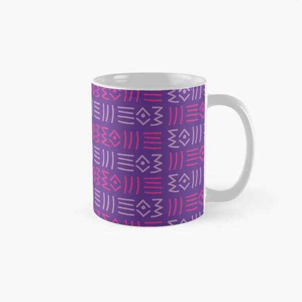 Item preview, Traditional Bogolan Pattern from Mali - Chic Ethnic Art designed and sold by Wolagno.