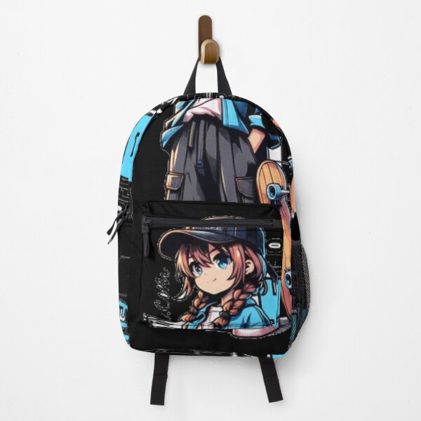 Item preview, Anime Skater Girl & Corgi - Balance Is Everything Urban Graphic designed and sold by GenZFashion000.