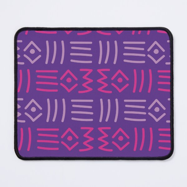 Item preview, Traditional Bogolan Pattern from Mali - Chic Ethnic Art designed and sold by Wolagno.