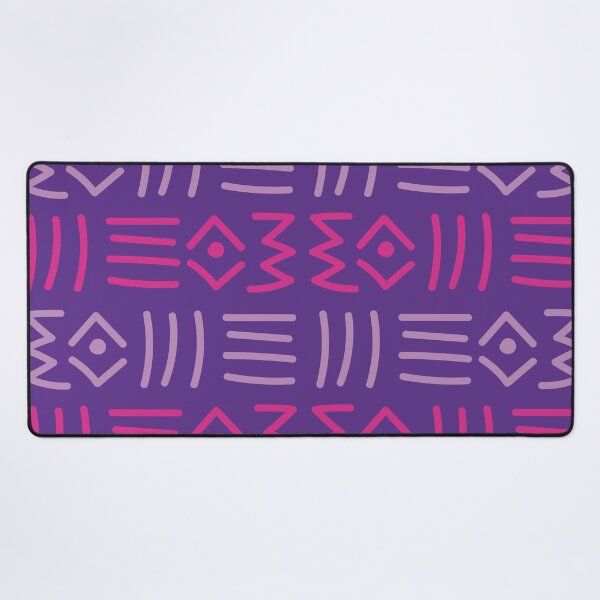 Item preview, Traditional Bogolan Pattern from Mali - Chic Ethnic Art designed and sold by Wolagno.