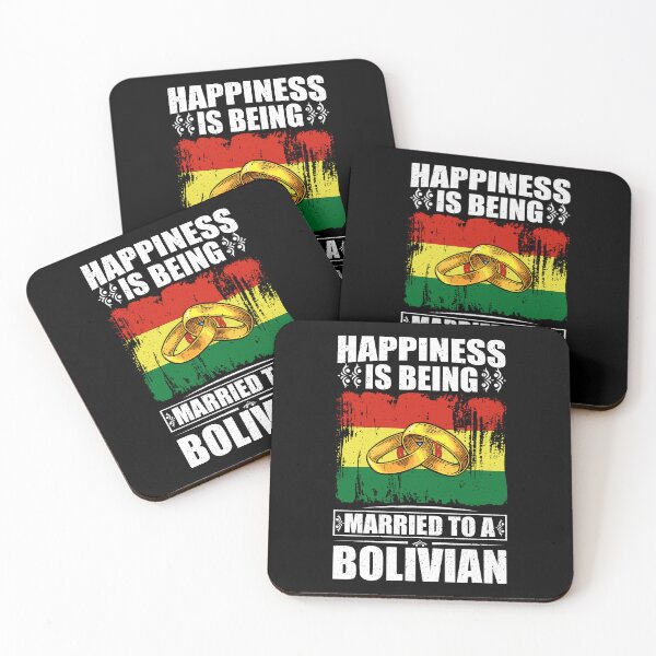 Item preview, Happiness Is Being Married To A Bolivian  designed and sold by GabbyKash.