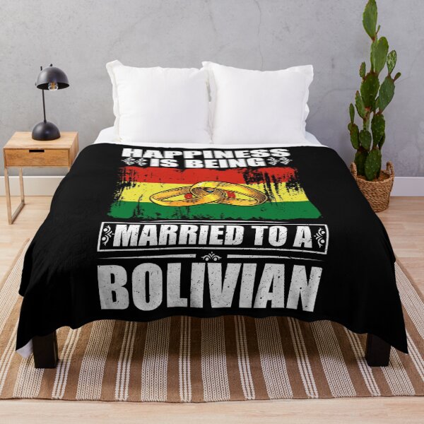 Item preview, Happiness Is Being Married To A Bolivian designed and sold by GabbyKash.