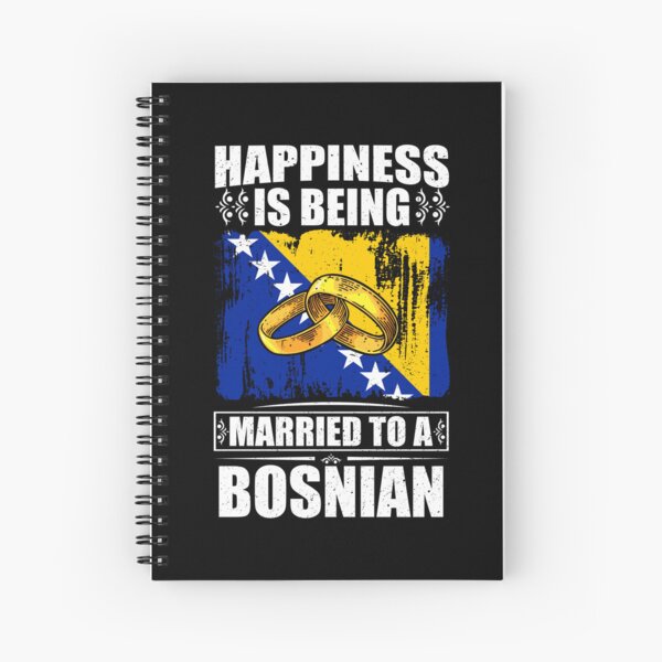Item preview, Happiness Is Being Married To A Bosnian  designed and sold by GabbyKash.