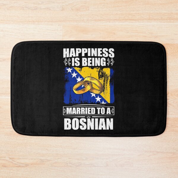 Item preview, Happiness Is Being Married To A Bosnian  designed and sold by GabbyKash.