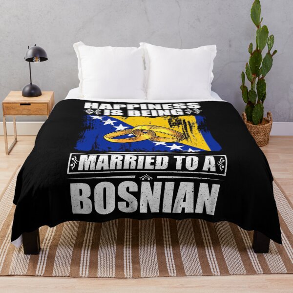 Item preview, Happiness Is Being Married To A Bosnian  designed and sold by GabbyKash.