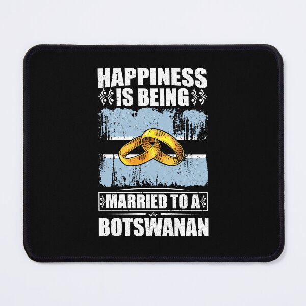 Item preview, Happiness Is Being Married To A Botswanan designed and sold by GabbyKash.