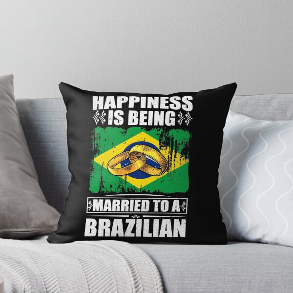Item preview, Happiness Is Being Married To A Brazilian  designed and sold by GabbyKash.
