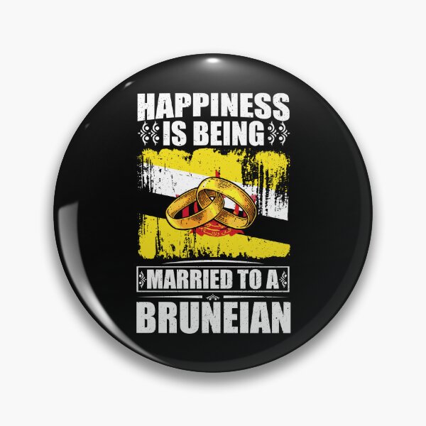 Item preview, Happiness Is Being Married To A Bruneian  designed and sold by GabbyKash.
