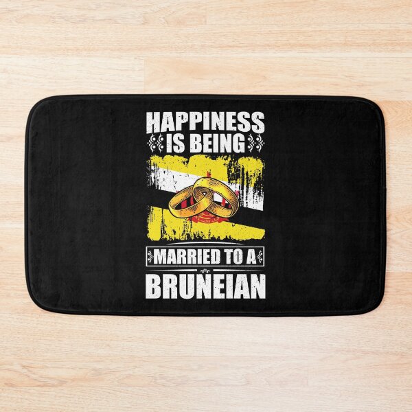 Item preview, Happiness Is Being Married To A Bruneian  designed and sold by GabbyKash.