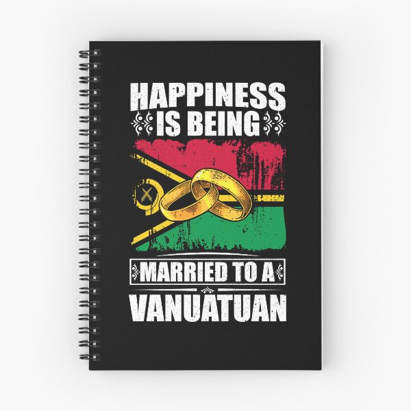 Item preview, Happiness Is Being Married To A Vanuatuan  designed and sold by GabbyKash.