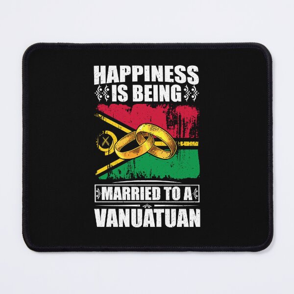 Item preview, Happiness Is Being Married To A Vanuatuan designed and sold by GabbyKash.