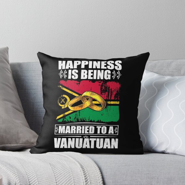 Item preview, Happiness Is Being Married To A Vanuatuan  designed and sold by GabbyKash.