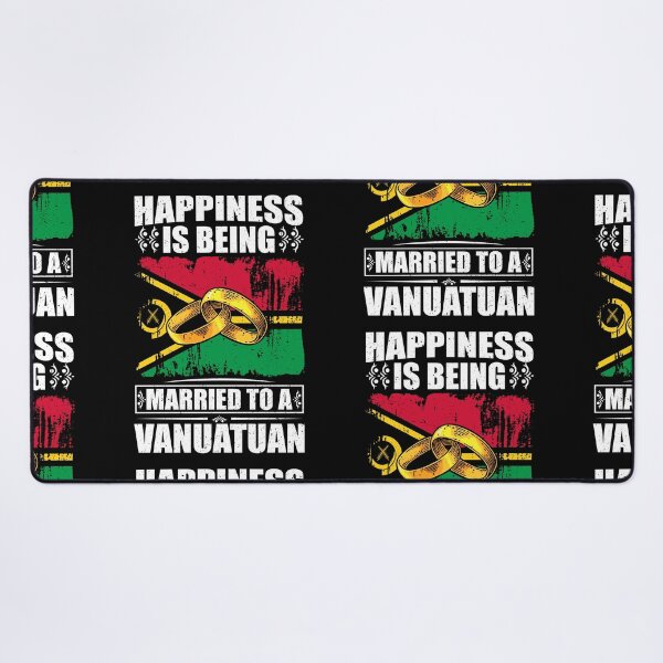 Item preview, Happiness Is Being Married To A Vanuatuan designed and sold by GabbyKash.