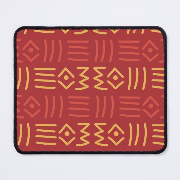 Item preview, Traditional Bogolan Pattern from Mali - Chic Ethnic Art designed and sold by Wolagno.