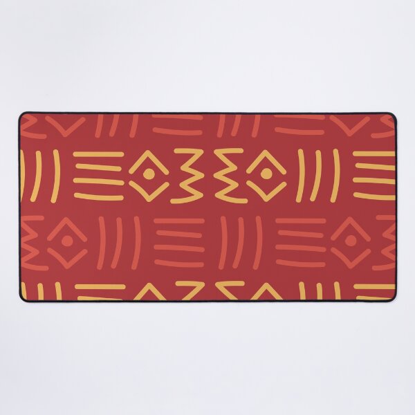 Item preview, Traditional Bogolan Pattern from Mali - Chic Ethnic Art designed and sold by Wolagno.
