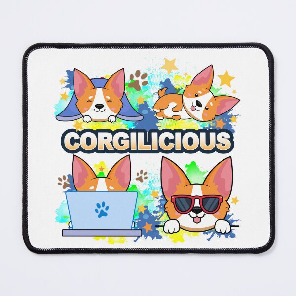 Item preview, Corgilicious Cute Kawaii Corgi Lover Dog Design designed and sold by NicolasMar.