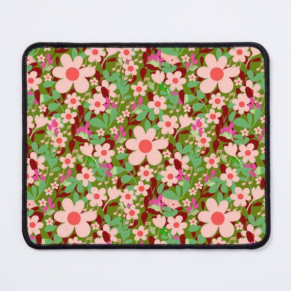 Item preview, Pastel Daisy Garden Music Pattern designed and sold by Clara Fruggeri.
