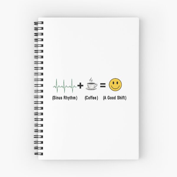 Item preview, Nurse Equation Sinus Rhythm Coffee - Funny Cardiac Nurse Art designed and sold by CrewGifted.