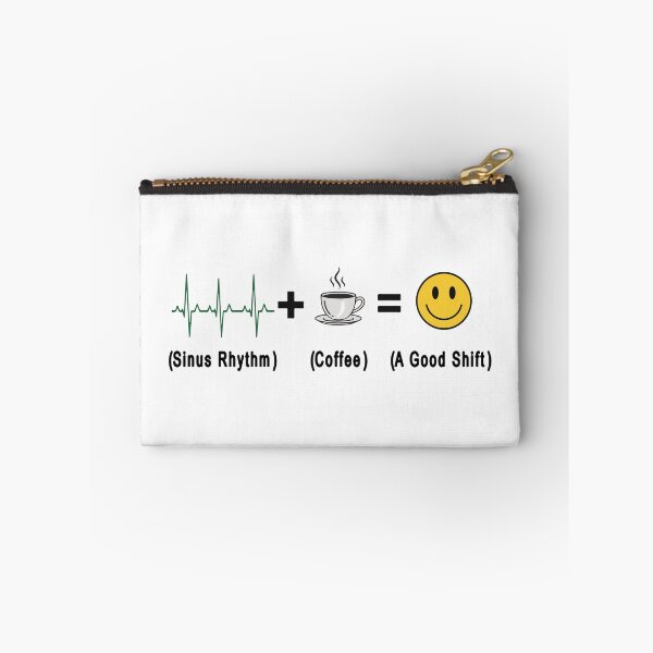 Artikelvorschau, Krankenschwester-Gleichung Sinusrhythmus Kaffee - Lustige Kardiologie-Krankenschwester-Kunst entworfen und verkauft von CrewGifted.