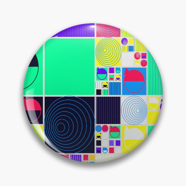 Item preview, Quantum Physics Bauhaus Pattern Design  designed and sold by Codingart9.
