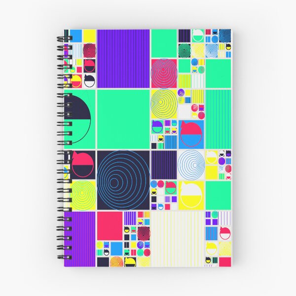 Item preview, Quantum Physics Bauhaus Pattern Design  designed and sold by Codingart9.