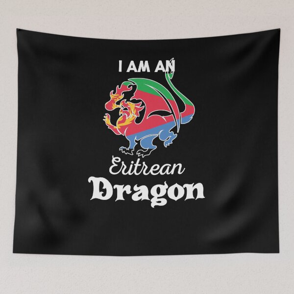 Item preview, Dragon Eritrean Flag Eritrea  designed and sold by countryflags.