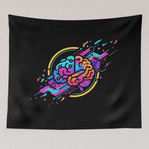 Item preview, Digital Brain – Creativity meets artificial intelligence designed and sold by TimelessCW.