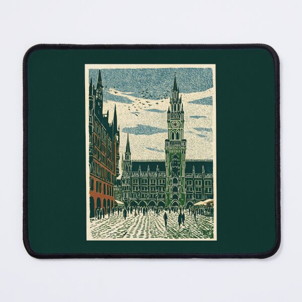 Item preview, A Travel Print of Munich - Germany designed and sold by StudioRedKoala.