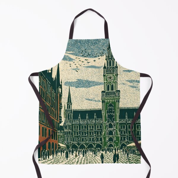 Item preview, A Travel Print of Munich - Germany designed and sold by StudioRedKoala.