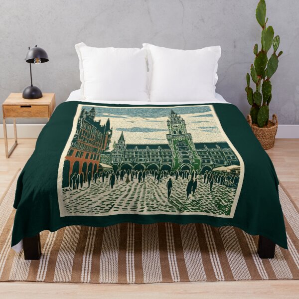 Item preview, A Travel Print of Munich - Germany designed and sold by StudioRedKoala.