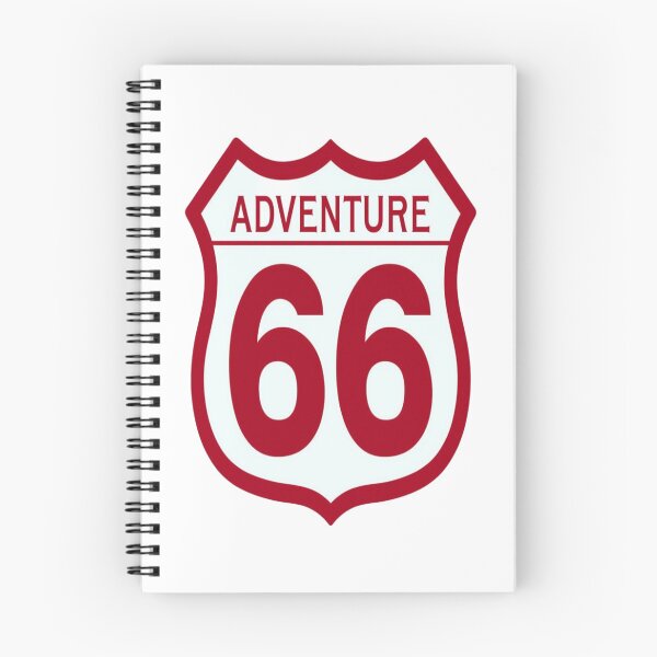 Item preview, Adventure 66 Retro Road Trip Badge – Vintage Highway Travel Sign for Wanderers & Free Spirits designed and sold by Bright Nest Studio.