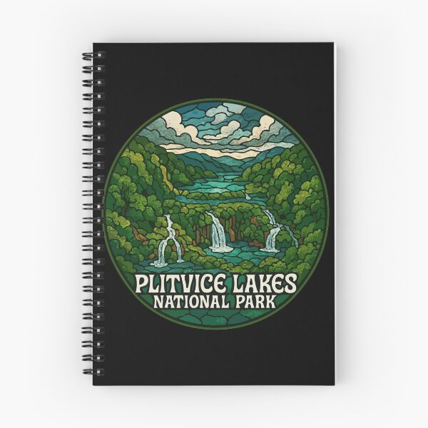 Item preview, Plitvice Lakes National Park Stained Glass Art designed and sold by TomFrontierArt.