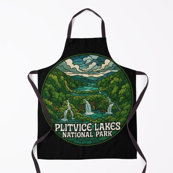 Item preview, Plitvice Lakes National Park Stained Glass Art designed and sold by TomFrontierArt.