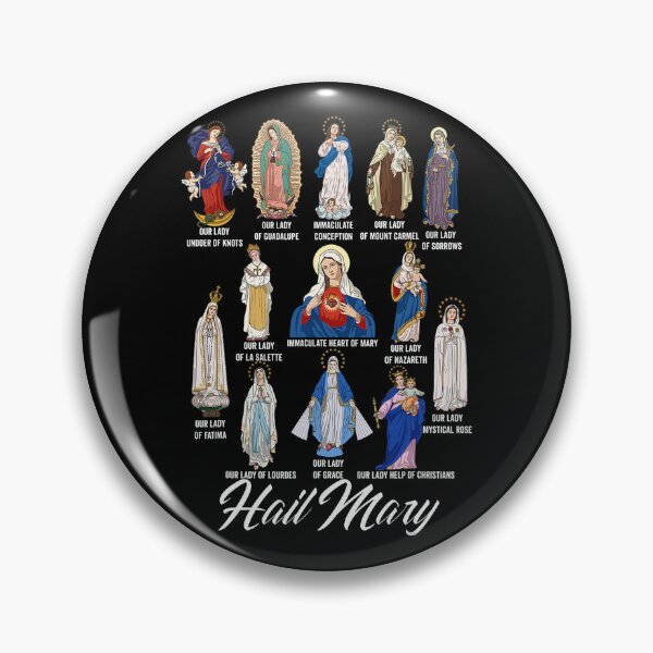Item preview, Our Lady The Blessed Mother Latin Marian Titles Catholic designed and sold by eloisestewart.