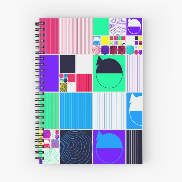 Item preview, Quantum Physics Bauhaus Pattern Design  designed and sold by Codingart9.