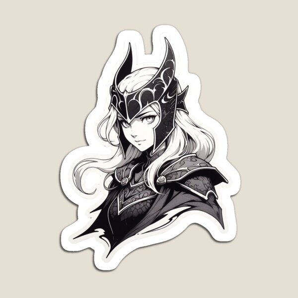Item preview, Dark Paladine: Horned Helm and Fatal Gaze designed and sold by Rambarde-Knight.