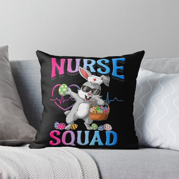 Item preview, Cute Nurse Squad Easter Bunny designed and sold by laurelrhodes.