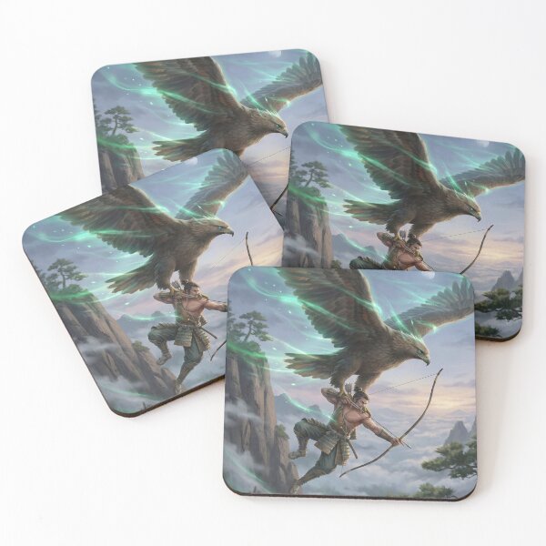 Item preview, Samurai Sky Hunter: The Great Eagle Spirit designed and sold by Mori-no-Akari.