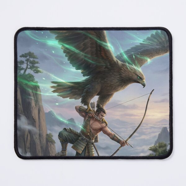 Item preview, Samurai Sky Hunter: The Great Eagle Spirit designed and sold by Mori-no-Akari.