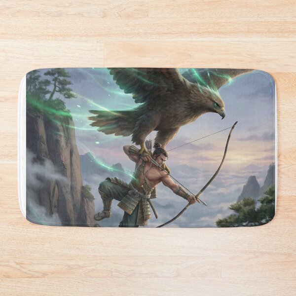 Item preview, Samurai Sky Hunter: The Great Eagle Spirit designed and sold by Mori-no-Akari.
