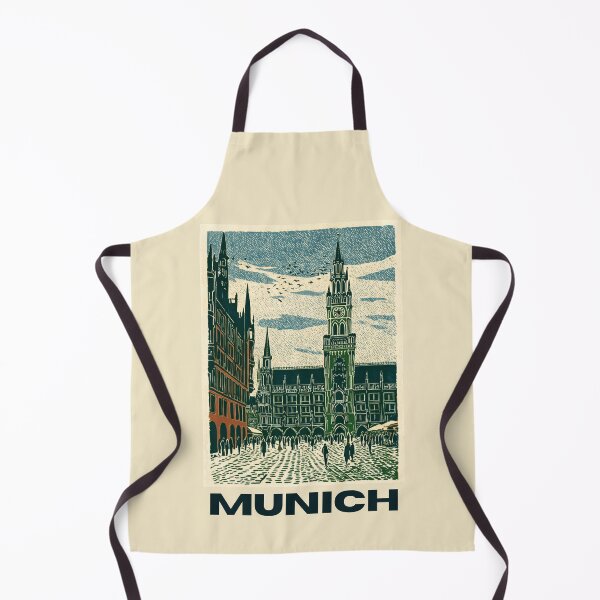 Item preview, A Travel Print of Munich - Germany designed and sold by StudioRedKoala.