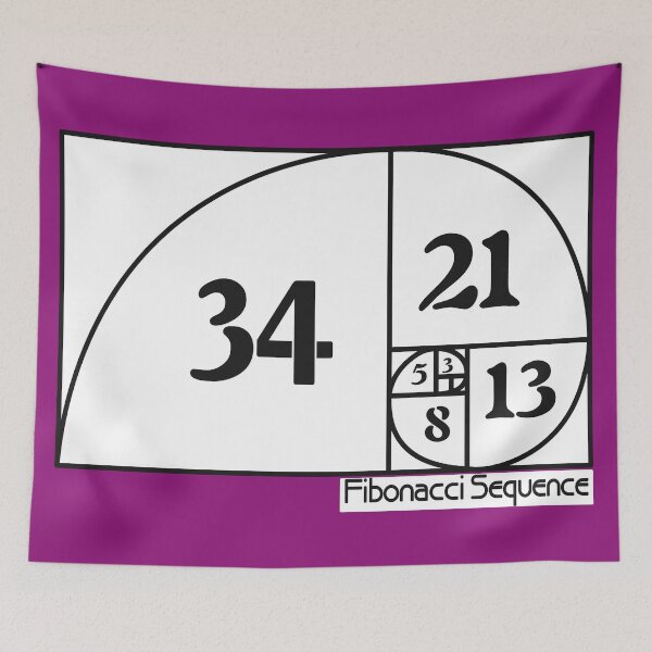 Item preview, Fibonacci sequence designed and sold by MKBL.