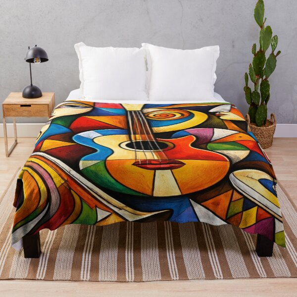 Item preview, Cubist Music Still Life designed and sold by SpicyWind.